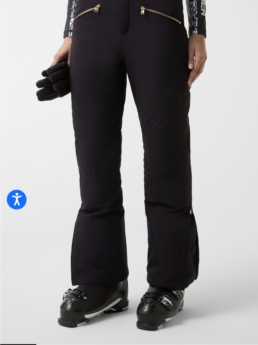 Bogner ski pants in Black, size 6